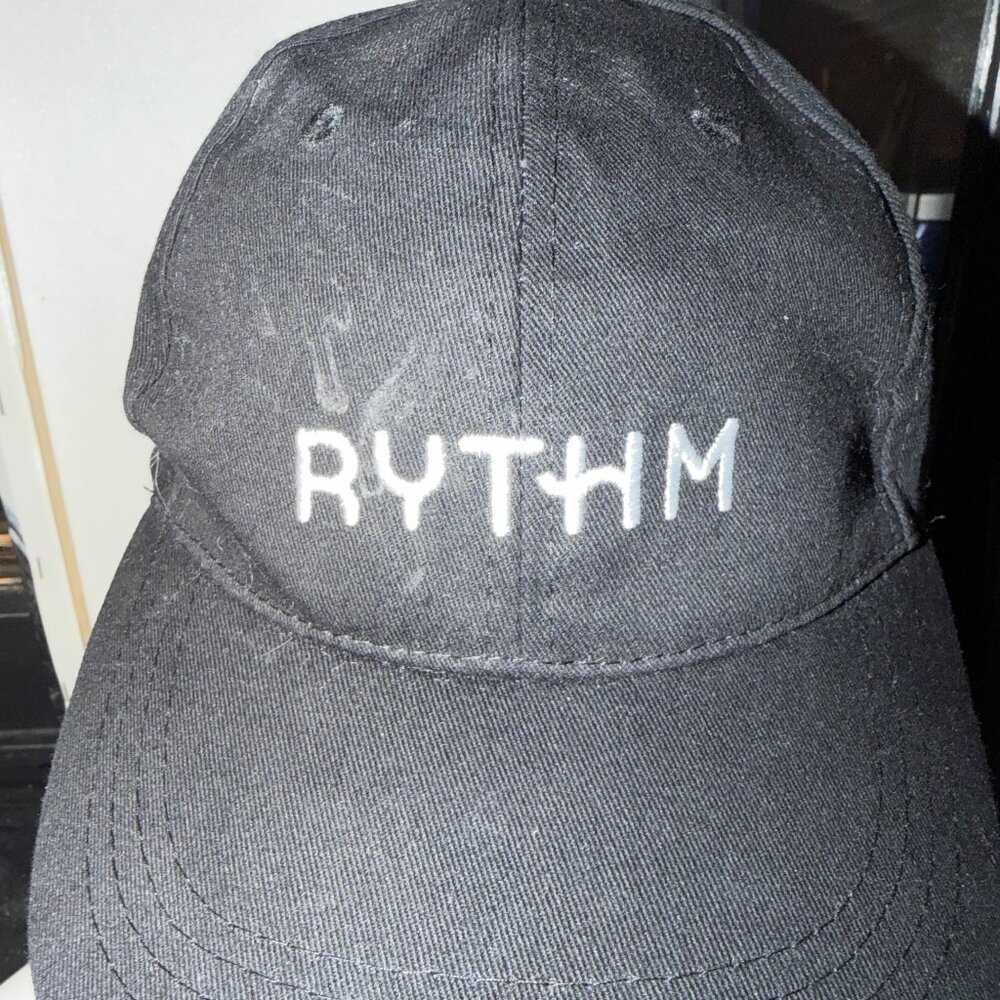 Rythm Branded Adjustable Black Hat